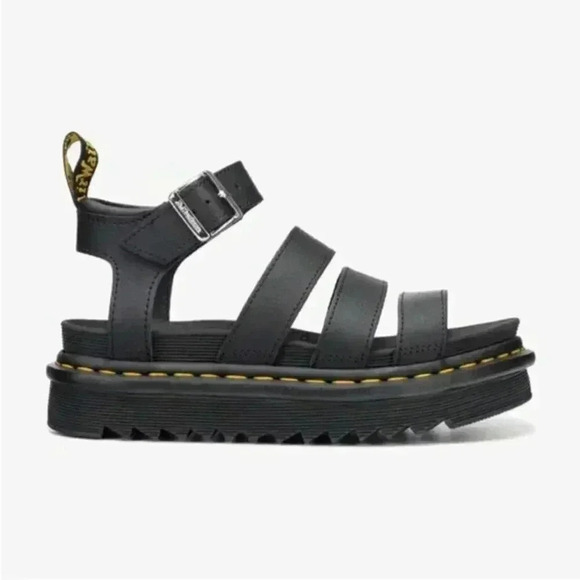 DR. MARTENS Blaire Sandal Black - Picture 3 of 3